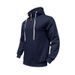 Cross-Border European And American Style Autumn Winter Heavyweight Hooded Thickened Casual Jacket Men's Loose Sweatshirt_viptrois.com