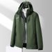 Lightweight Hiking Windbreaker Jacket For Men – Breathable & Stretchable Outdoor Shell With Detachable Hood, All-Season Trekking Coat (Sizes L-5XL)_viptrois.com