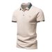 2025d Polo Short Men's 2025 Summer Trendy Brand Turn-down Collar Base T-Shirt Half Sleeve Shirt_viptrois.com