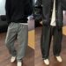 2025 Autumn New High-Quality Elastic Mid-Waist Solid Color Casual Versatile Slimming Simple Pleated Wide-Leg Pants For_viptrois.com