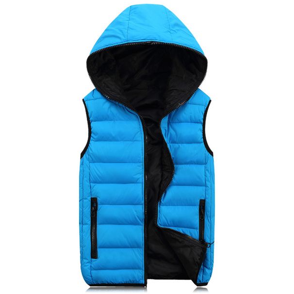 Autumn Winter New Korean Version Couple Down Men's And Women's Cotton Vest, Jacket, Trendy Thick Vest_viptrois.com