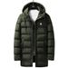 Men's Clothing Winter European And American Men's Thick Warm Mid Length Hooded Coat US Embroidered Letters Loose Jacket Men_viptrois.com