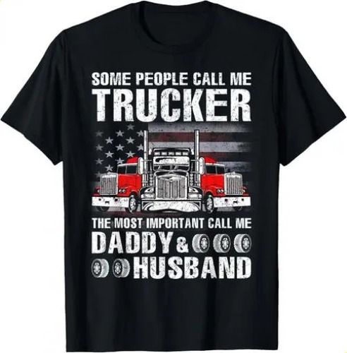 T-shirtt-shirtmens Trucker Daddy & Husband - Truck 2026 Driver G_viptrois.com