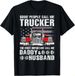 T-shirtt-shirtmens Trucker Daddy & Husband - Truck 2026 Driver G_viptrois.com