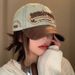 Retro Cowboy Baseball Cap For Women With Large Head Circumference, Small Face, Enlarged And Deepened Wide Brim Duckbill Hat, Old Fashioned_viptrois.com