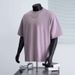 2025 Summer New Vintage-style T-shirt For Men, 230g Pure Cotton, Loose-fitting, Dropped Shoulder, Washed Short Sleeve_viptrois.com