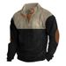 New Men's Outdoor Jacket For Autumn And Winter, Corduroy Casual Stand-up Collar Long-sleeved Sweatshirt_viptrois.com