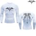 Men's Clothing Compression Shirt Black Fitness T Shirt Men's Muscle Quick Drying Fitness Sportswear Sun Protection Sports Close Fitting_viptrois.com