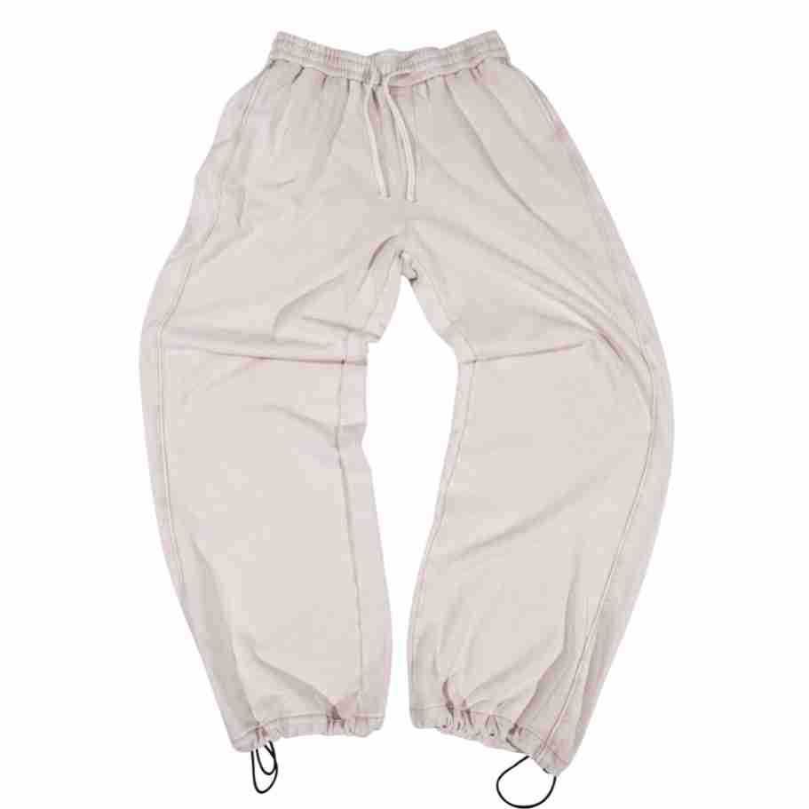 Men's Clothing Retro Loose Washed Old Sweatpants Casual Versatile Simple Trendy Men's And Women's Straight Trousers_viptrois.com