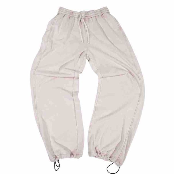 Men's Clothing Retro Loose Washed Old Sweatpants Casual Versatile Simple Trendy Men's And Women's Straight Trousers_viptrois.com