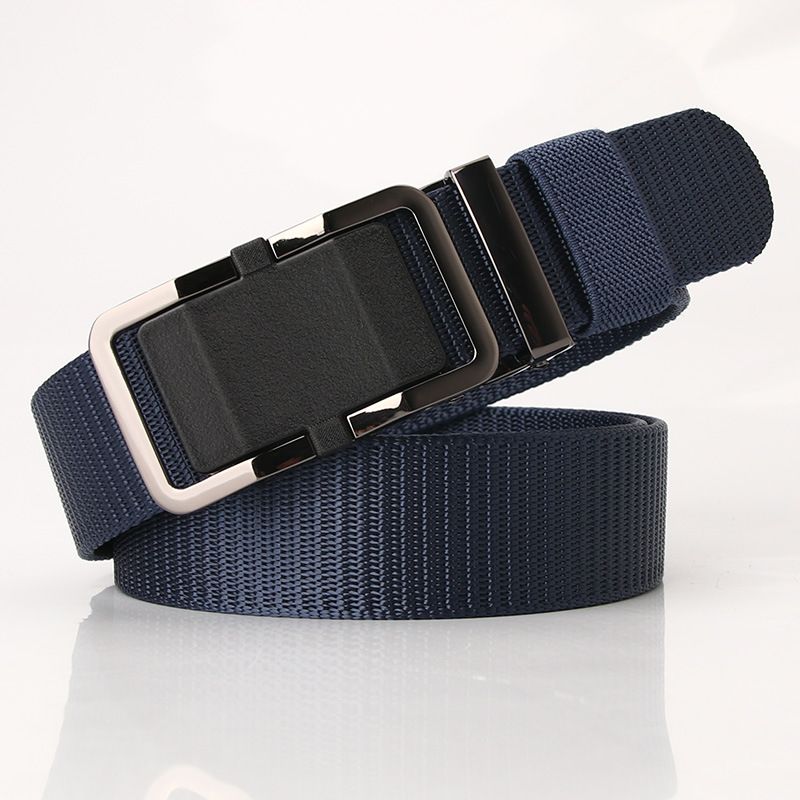 Men's Belts fashion nylon belt toothless alloy automatic buckle men's belt outdoor quick-drying belt wholesale_viptrois.com
