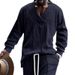 Men's V-Neck Knit Sweater – Lightweight Long-Sleeve Pullover With Jacquard Pattern (S-XXXL, Black/Navy/Beige)_viptrois.com