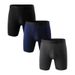 Pulse Ouma Cross-Border Men's Sports Underwear Long Anti-Chafing Leg Five-Point Pants Mid-Waist Side Opening Comfortable_viptrois.com