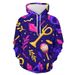 Pure European And American Cross-Border Sweatshirt Christmas Men's Jacket Digital Print 25th Anniversary New Loose Hoodie_viptrois.com