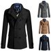 Men's trench coat Men's tweed coat for men_viptrois.com