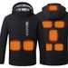 Men's Clothing smart heating cotton coat constant temperature eight zone heating jacket thick heating cotton coat_viptrois.com
