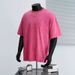 2025 Summer New Vintage-style T-shirt For Men, 230g Pure Cotton, Loose-fitting, Dropped Shoulder, Washed Short Sleeve_viptrois.com