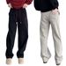 Men’s Loose-Fit Sweatpants – Trendy Wide-Leg Casual Pants For Autumn & Winter (Black, Yellow Flower Gray, M-4XL)_viptrois.com