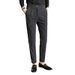 Men's Corduroy Pants Slim Fit Casual Trousers – Korean-Inspired Straight Leg Style (28-36, Brown/Black/Khaki/Gray/Blue, Lightweight )_viptrois.com