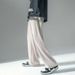 Men's Clothing High Quality Ice Silk Pants Men's Summer New Loose Straight Trousers Sports Casual Wear Cool Wide Leg Pants_viptrois.com