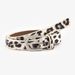 Versatile Alloy Tiger Skin And Leopard Print Belt, Sexy Unisex Belt, Fashionable And Simple Women's Automatic Buckle Belt_viptrois.com