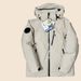 Premium Men's Winter Down Jacket With 800 Fill Power White Goose Down, Hooded Windproof Thermal Coat For Extreme Cold Weather, Black/Oatmeal/Navy_viptrois.com