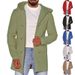 Loom Loom European And American Hooded Trench Cross-Border Export Autumn Winter Hot Sale Personalized Woolen Coat Double-Breasted_viptrois.com