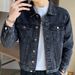 Jeans Coat For Men Black Autumn Denim Jackets Man High Quality Winter 2023 Low Cost Joker Fashion Large Size Menswear New In Y2k_viptrois.com
