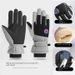 Unisex Winter Ski Gloves - Touchscreen Compatible, Waterproof, Windproof, Thermal Insulated For Snowboarding, Cycling & Outdoor Activities_viptrois.com