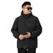 Pulse Plus Size Men's Clothing Autumn Winter New Waterproof Windproof Trench Coat Jacket Oversized Hooded Top_viptrois.com