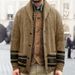 Pure Foreign Trade New Men's Clothing European And American Thickened Cardigan Knitted Turn-Down Collar Long Sleeve_viptrois.com