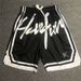Men's Letter Print Casual Shorts - Streetwear Breathable 5-Inch Athletic Shorts With Comfort Fit Comfort-Stretch Fabric_viptrois.com