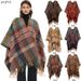 Unisex Cape with sleeves and cuffs Travel national romantic Su split cape_viptrois.com