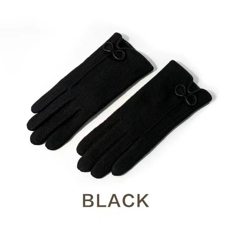 Women's Winter Warm Gloves Women's Thin Long Plush Cashmere Warm Winter Driving And Riding Touch Screen Fashion Cashmere Women's Gloves_viptrois.com