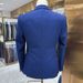 CT Korean Style Fashion Men's Printed Set 3-Piece Suit_viptrois.com