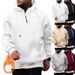 24 Autumn Winter American Style Hooded Thickened Casual Jacket Men's Loose Sweatshirt Trench Coat_viptrois.com