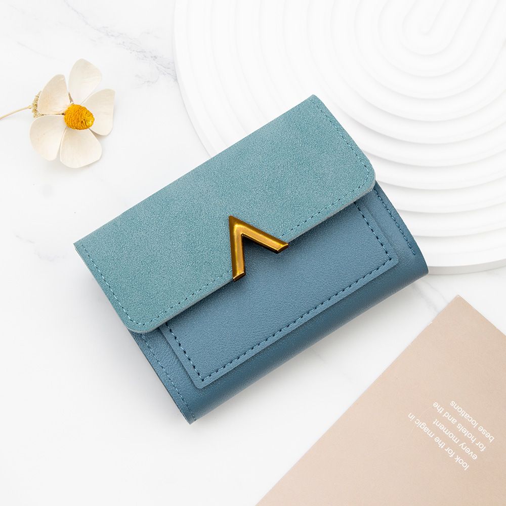new l style long and short trifold wallet women's coin purse with box luxury bigname wallet for women_viptrois.com