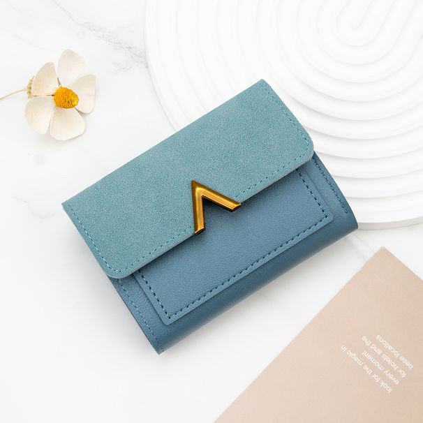 new l style long and short trifold wallet women's coin purse with box luxury bigname wallet for women_viptrois.com
