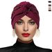Men's Hats New Spring And Summer Fashion All Match Simple Indian Hat Cross Solid Color Sequin Flower Turban Hat Pleated Ethnic Hat_viptrois.com