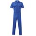 Men's Clothing New Men's Pants Casual Loose Jumpsuit Belt Uniform Workwear Jumpsuit_viptrois.com