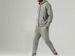 Men's Fleece Hoodie & Jogger Set - Soft Cotton Winter Warm Two-Piece Outfit For Casual Comfort_viptrois.com