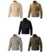 Lamb Fleece Jacket For Men's Autumn And Winter, Stand-up Collar Fleece Casual New Style, Cardigan, Outdoor Men's Wear_viptrois.com
