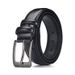 Belt new men's iron pin buckle pu belt business simple belt men's high end spot belt men_viptrois.com