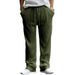 Men's Clothing Spring And Autumn Men's Casual Trousers Loose Straight Pants Drape High Waist Wide Leg Pants_viptrois.com