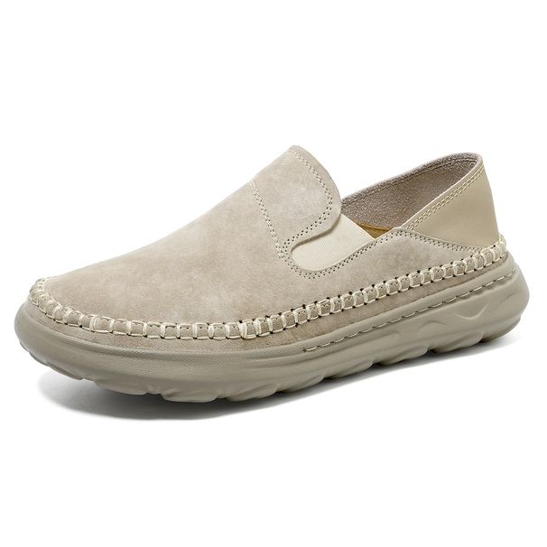 First Layer Leather Men's Shoes Low-top Men's Casual Shoes Martin Shoes Men's Shoes Large Size Shoes_viptrois.com
