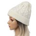 Woolen thickened knitting big head circumference men's warm women's Fried Dough Twists curled hat_viptrois.com