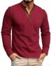 Men's Clothing Foreign Trade Men's Polo Shirt Lapel Long Sleeve Color Matching Men's New European And American Style_viptrois.com