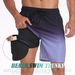 Summer New Style Men's Short Pants, Fashionable Beach Pants For Vacation, Men's Large Size, Four-cornered, Made Of Milk Silk With Lining Inside_viptrois.com