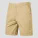 Men's Clothing Summer New Cotton Casual Shorts Men's Straight Slim Fit Shorts Large Size Solid Color_viptrois.com
