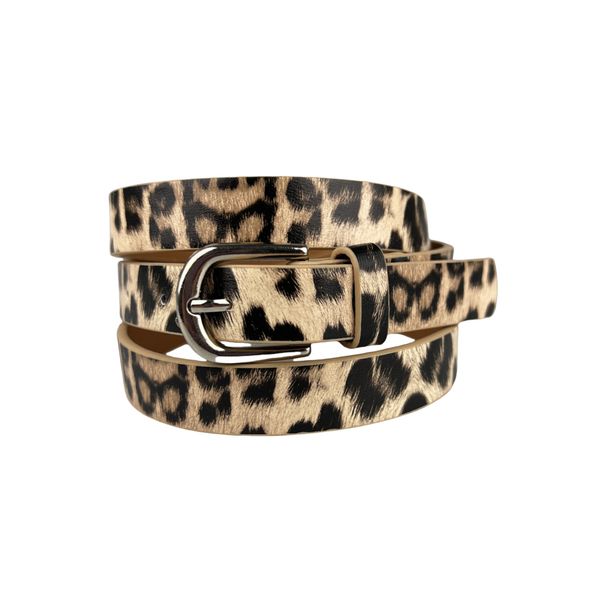 All Match Alloy Tiger Skin Leopard Belt Sexy Unisex Belt Fashionable And Simple Female Alloy Pin Buckle Belt_viptrois.com